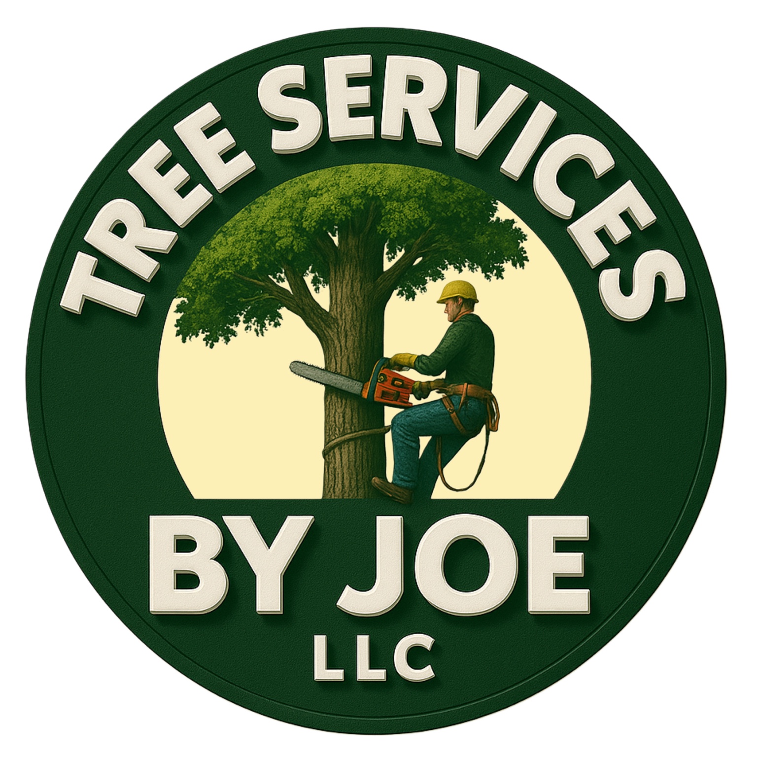 Tree Service By Joe Logo